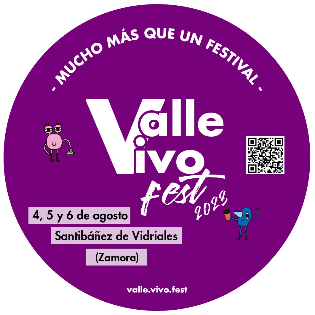 ☀️Vuelve el Valle Vivo Fest los días 4,5 y 6 de agosto en Santibáñez de Vidriales
Toma nota y apuntalo en tu agenda 😉
Pronto novedades 
¡Mucho más que un Festival!

#vallevivofest2023 #vallevivofest #Zamora #CYL #leonesp