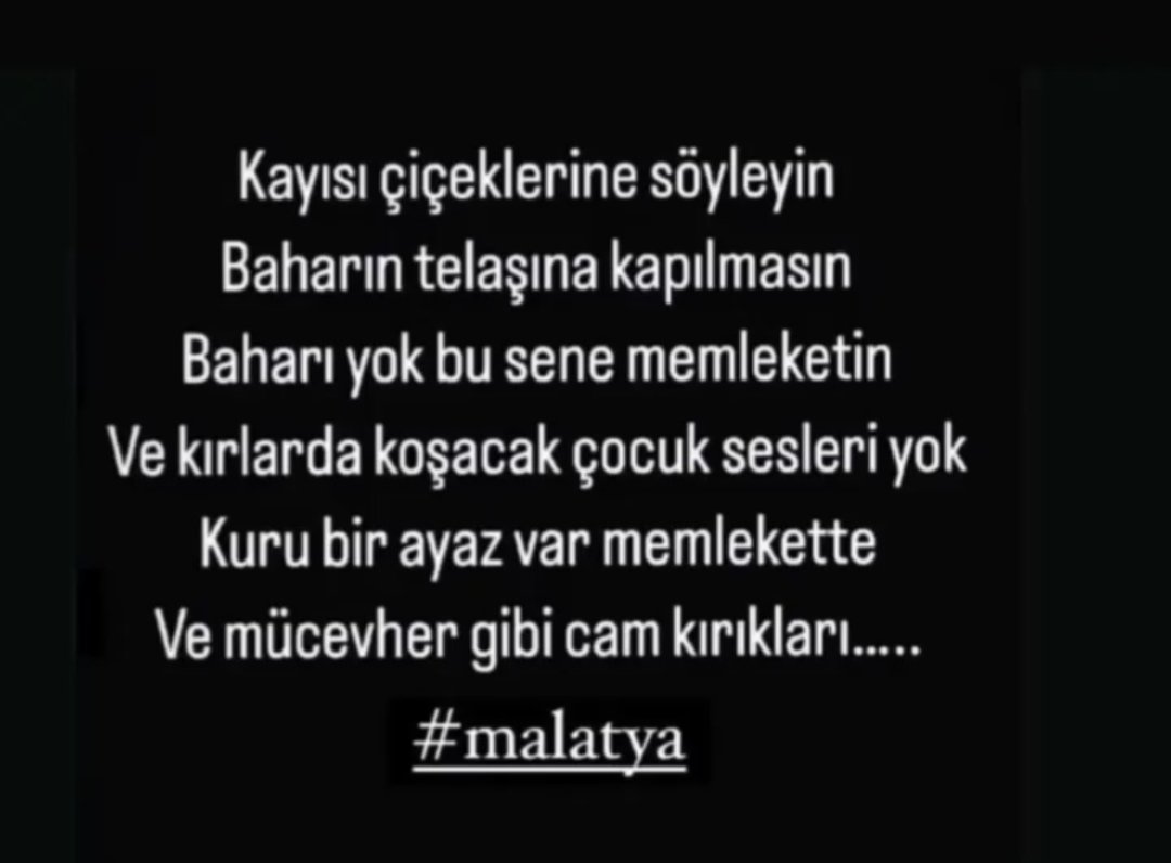 Ahh Malatya'm...