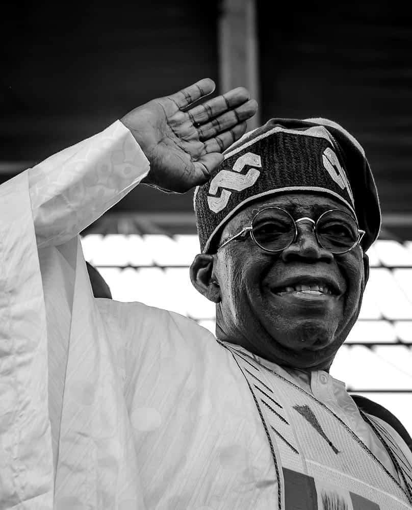 President Bola Ahmed Tinubu, GCFR 🇳🇬 
#2023FreeAndFair 
#TinubusWalkToVictory 
#TinubuIsHere