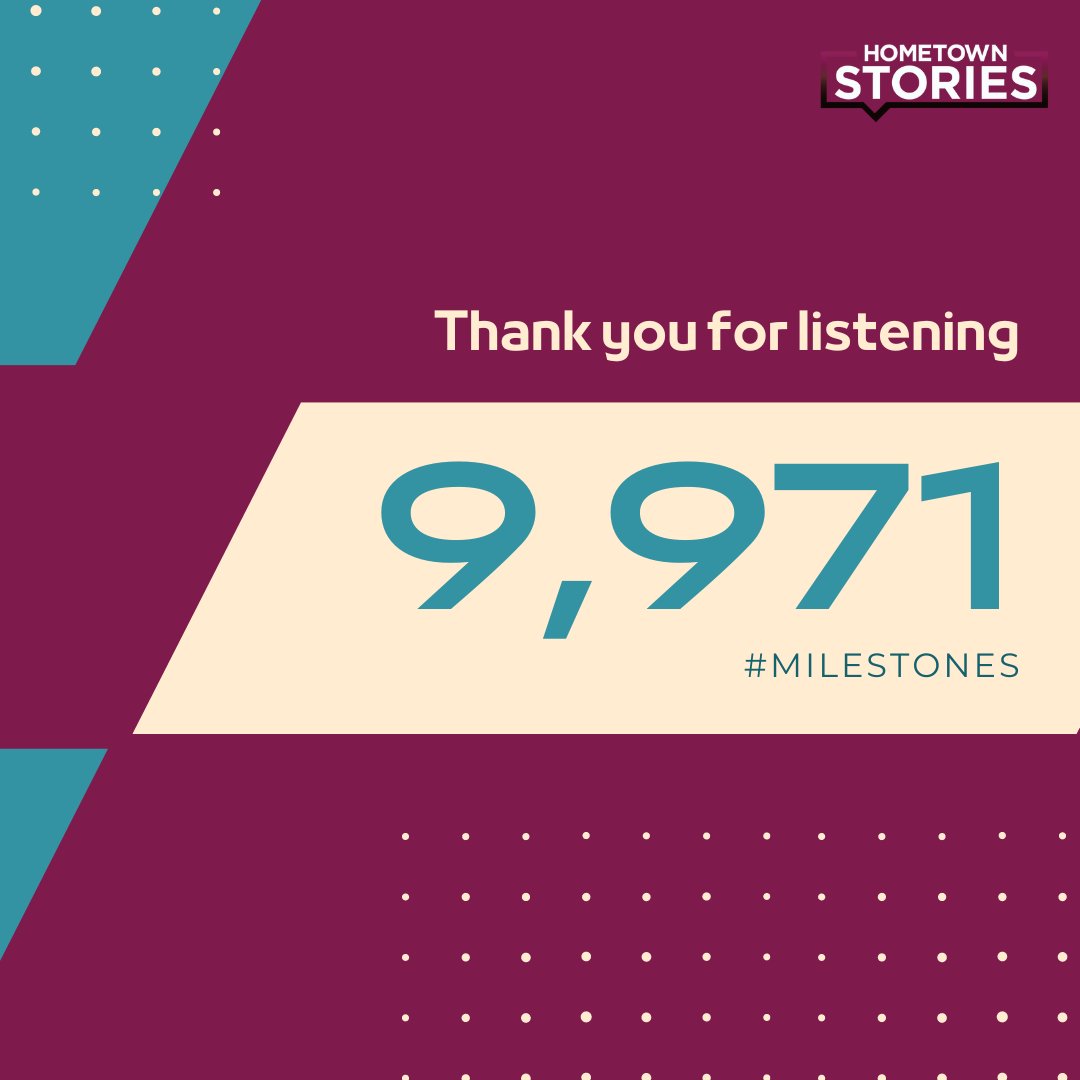 CAN WE DO IT? The Hometown Stories podcast is SO close to reaching 10,000 downloads! I can't thank you enough for listening, friends. Every listen means a great deal to us. Do you think we can reach 10,000 by the end of the week?
#Podcast #HometownStories #Episodes #Virginia