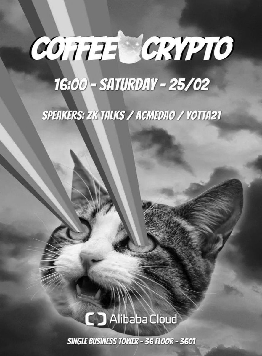 yotta21_ai's tweet photo. At the #coffeewithcrypto event conducted at the #Alibaba Cloud Office, we were one of the presenters.
We speak for the participants in regards to Yotta21 and how #decentralized #crowdfunding works.
#blockchain #defi #decentralized #web3 #community #dao #dubai https://t.co/Rh6RtEf30a