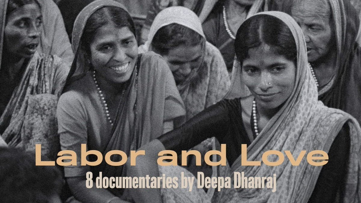 Criterion Channel (@criterionchannl) on Twitter photo Labor and Love: 8 Documentaries by Deepa Dhanraj • Coming to the Channel 3/1!
Curated by <a href="/devikagirgayi/">Devika Girish</a>, this series brings work from the Yugantar Film Collective together with Dhanraj’s documentaries—all of them invaluable, on-the-ground records of India’s feminist movement. Labor and Love: 8 Documentaries by Deepa Dhanraj • Coming to the Channel 3/1!
Curated by <a href="/devikagirgayi/">Devika Girish</a>, this series brings work from the Yugantar Film Collective together with Dhanraj’s documentaries—all of them invaluable, on-the-ground records of India’s feminist movement.