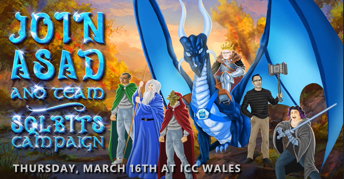 AzureSQL's tweet image. 🧙🏻♂️ Be inspired by your global data community
On March 16, join Asad Khan and his team as they deliver the opening keynote of #SQLBits2023. Learn more: bit.ly/3m5EFZL