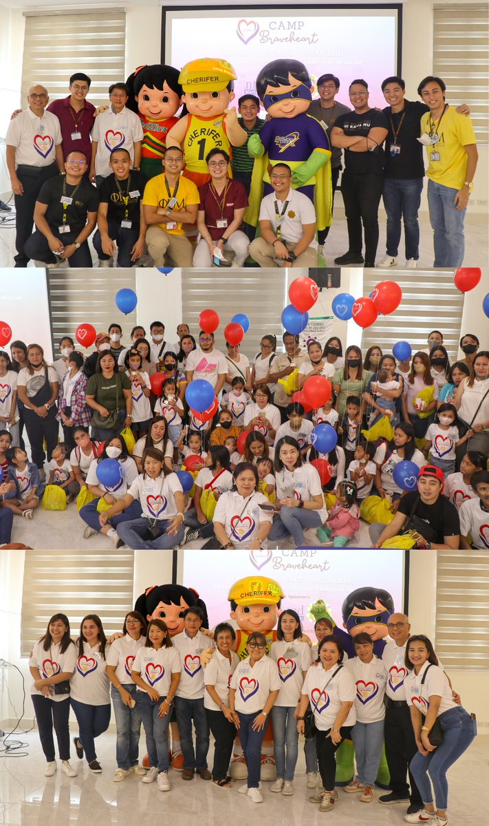 PhiKappaMu's tweet photo. Last February 18, 2023,  the beneficiaries of Operation Braveheart gathered at the Plenary Hall, Henry Sy Sr. Building to celebrate CAMP BRAVEHEART.

#CampBraveheart
#PusongMatapang https://t.co/6NpTin7qj1