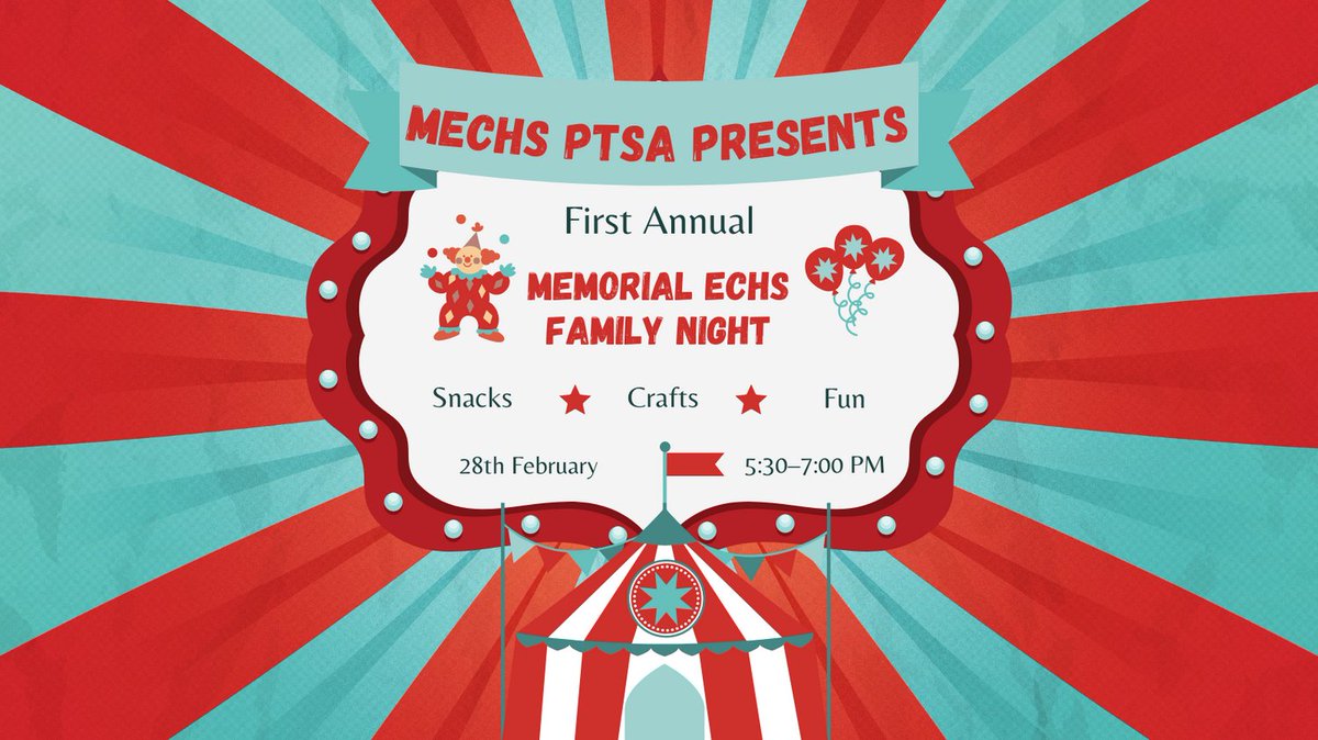 Memorial ECHS PTSA tweet media