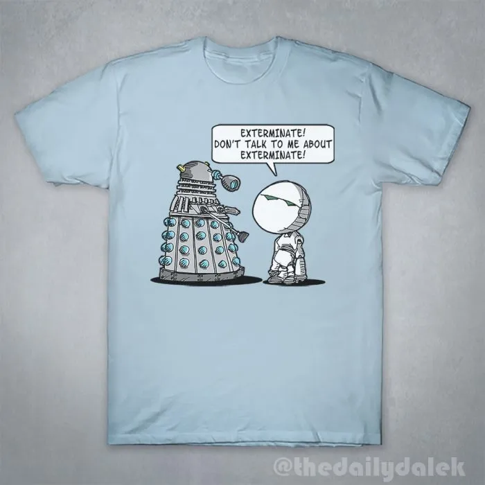 Dalek Adams Tee
==> thedailydalek.com/shop/product/d…