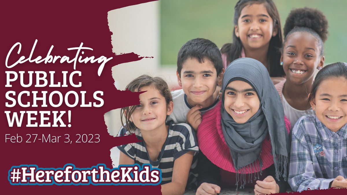 ckaczbogner's tweet photo. For Public Schools Week YOU can make an impact:
⭐Thank public school educators
⭐Plan to attend a PTSA or School Board meeting
⭐Serve on a school or district committee
⭐Volunteer for a school event
⭐Share your success story
https://t.co/bopjHXJSDU #PSW23 #HerefortheKids https://t.co/69voVVO7WF