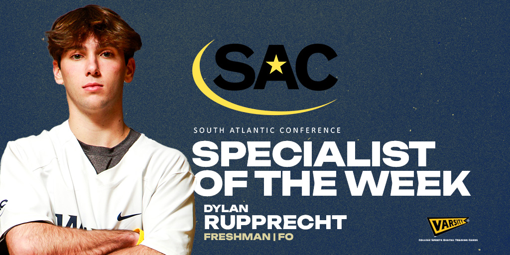 Congrats Dylan Rupprecht!!

The <a href="/WingateLacrosse/">Wingate Lacrosse</a> freshman has been named the Varsity Gems SAC Specialist of the Week!!

Rupprecht won 12-of-16 face-offs and piled up 8 ground balls in the 20-8 win over Tusculum!

Story | bit.ly/41z8OB8

#OneDog