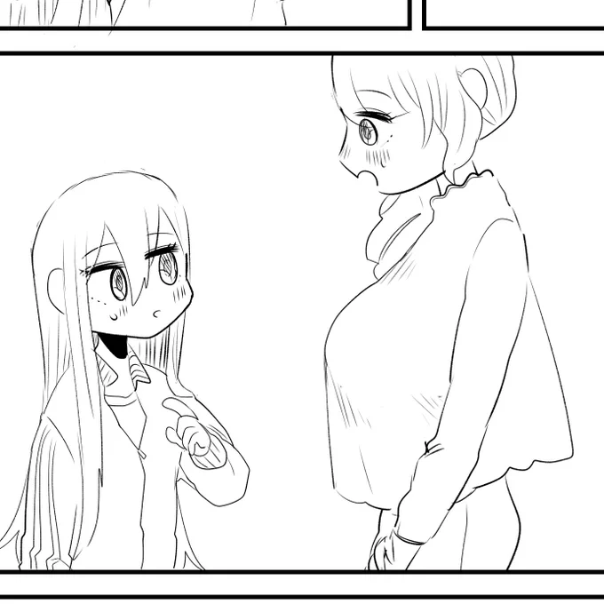 正気の乳描写です 