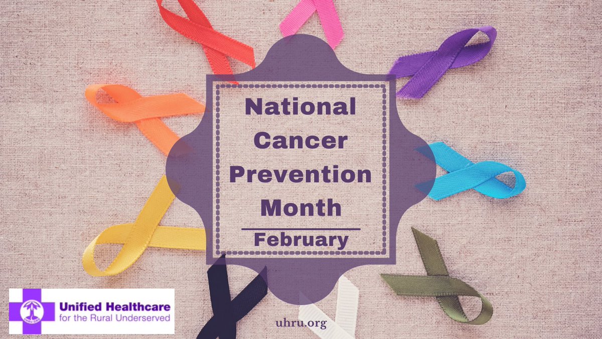 UHRUtweets's tweet photo. February is National Cancer Prevention month. Go to https://t.co/aCJPNGhbl3 to read our latest blog post on tips to prevent cancer: https://t.co/MJ6JPgBqlA #healthcare #cancerprevention #tips #uhru https://t.co/TnJaJo1fjO
