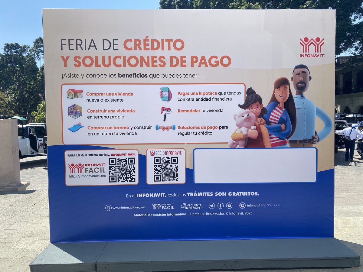 Yatzil_Cons's tweet photo. Visita el stand de #YatzilConstrucciones en la “Feria de Crédito y Soluciones de Pago” de #INFONAVIT, en la Explanada de la Alameda de León. 

Te esperamos hasta las 19:30 horas. ¡No faltes! https://t.co/xoDPEvCUfJ