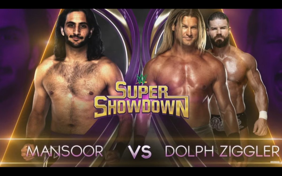 #TodayinWWEhistory 
February 27th 2020
WWE SUPER SHOWDOWN 
@KSAMANNY vs @HEELZiggler https://t.co/zU9mTU2Xoa