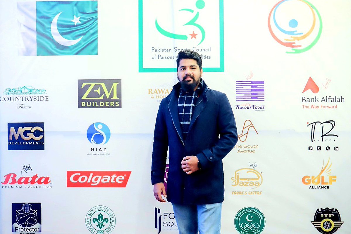 ShihanAkash's tweet photo. Breaking barriers and embracing diversity, Shihan Akash, Founder and CEO of Mission Fit Pakistan, and Ardon Josher Robert, MD of Mission Fit Pakistan, proudly participate in the Celebration of International Day of Persons with Disabilities at Pearl Continental https://t.co/M9YJDfH405