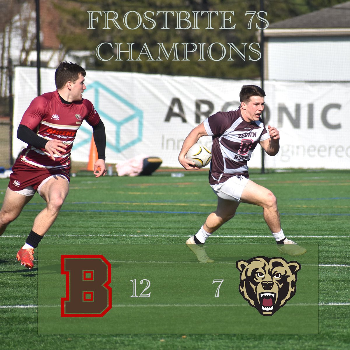 brownurugby's tweet photo. Successful trip to PA for Frostbite 7s! https://t.co/5GSQaKuq6u