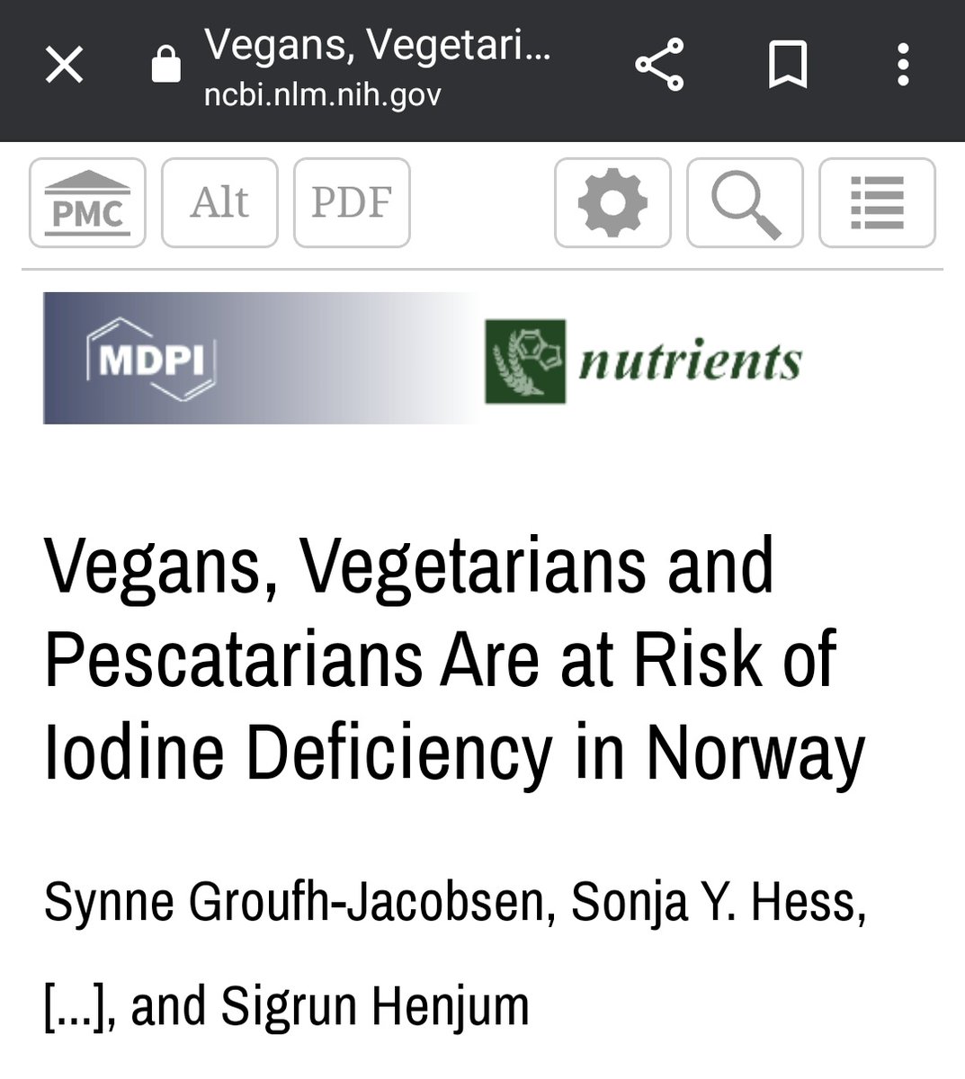 nob12deficiency's tweet photo. @bigfatsurprise Vegetarian diets cause a lot of problems https://t.co/vQpenWZGKt
