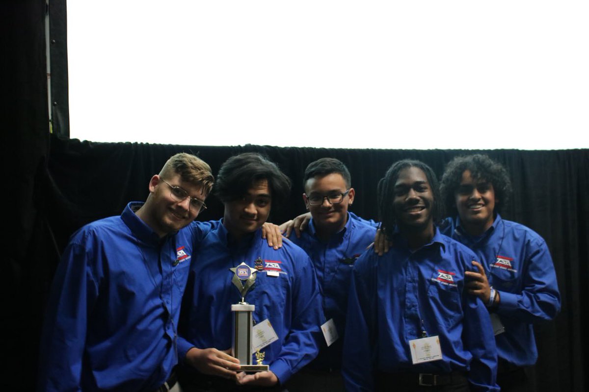 3rd Place- Engineering Design(Ja’Mari Green, Jackson Stoddart, Lawrence Ipo, Jeymen Iturriaga, Jesus Cabrera)