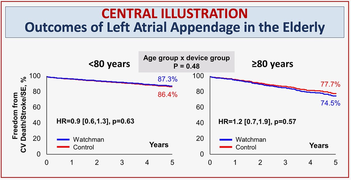 JACC Journals (@jaccjournals) on Twitter photo #CRT2023 #JACCCEP SimPub: Despite the higher event rates, octogenarians derive similar benefits from #LAAO as their younger counterparts. Age alone should not preclude LAAO in otherwise suitable candidates. bit.ly/3KBAYW0
#Epeeps #AFib <a href="/SamianSulaiman/">Samian Sulaiman</a> <a href="/adnanalkhouli/">Mohamad Alkhouli</a> #CRT2023 #JACCCEP SimPub: Despite the higher event rates, octogenarians derive similar benefits from #LAAO as their younger counterparts. Age alone should not preclude LAAO in otherwise suitable candidates. bit.ly/3KBAYW0
#Epeeps #AFib <a href="/SamianSulaiman/">Samian Sulaiman</a> <a href="/adnanalkhouli/">Mohamad Alkhouli</a>