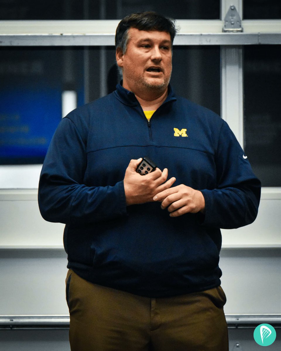 PremierLaxGroup's tweet photo. We had the pleasure of learning some defensive concepts from @UMichLacrosse Defensive Coordinator Jim Rogalski at our PLG Coaches Clinic. 

Thanks for coming out @JimRogalski 👍 

#PLGdifference https://t.co/Wj4cC6jKWg