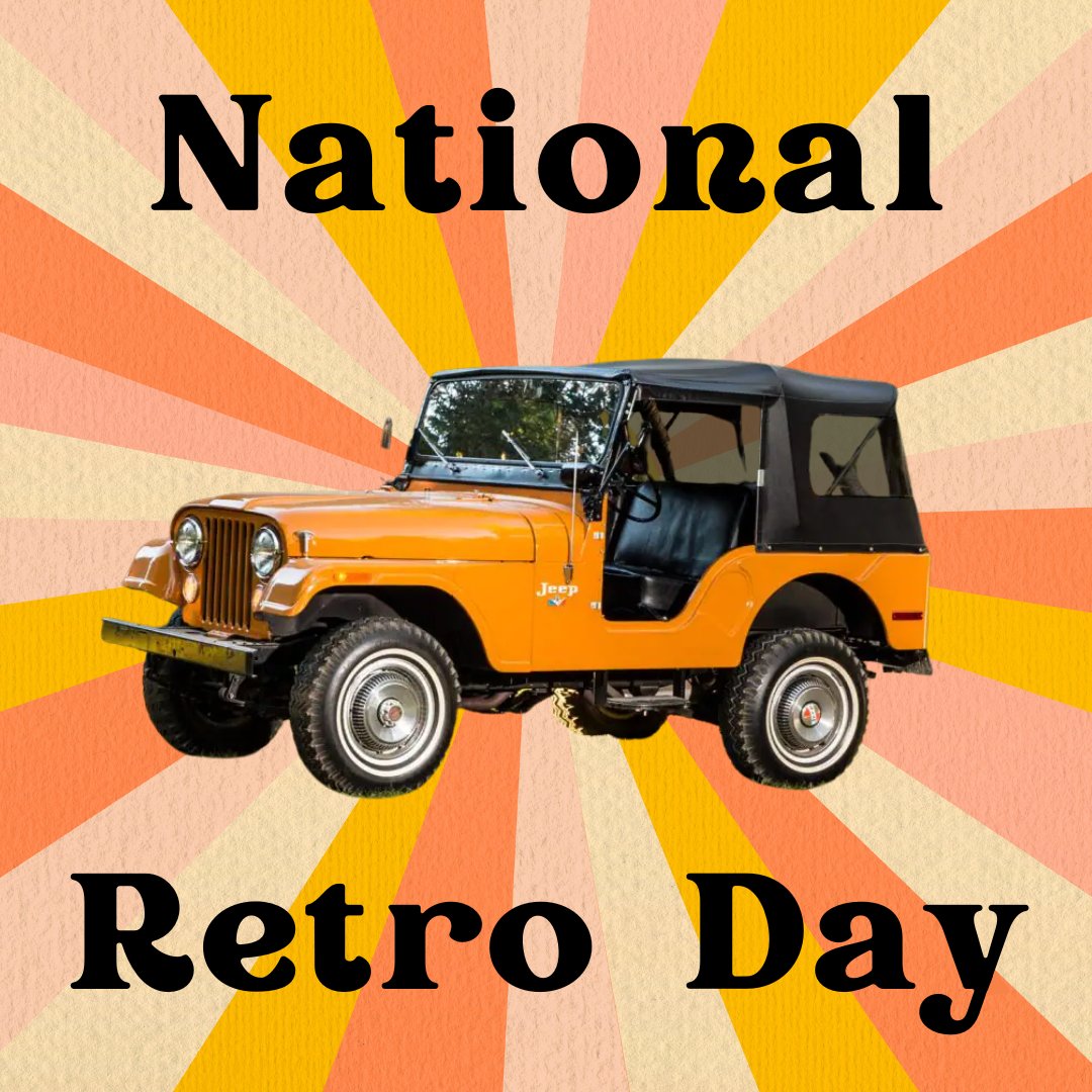 JeepOnlyVegas's tweet photo. What a classic! What's the oldest #Jeep you've driven?
#NationalRetroDay #retrojeep #jeeplife #jeeponly https://t.co/Ph1x6oXWes