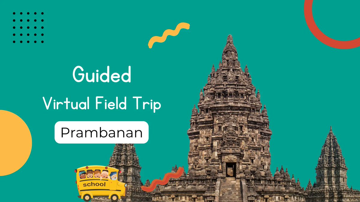 learnATW's tweet photo. Mar. 24 | Join the #GEOshow and visit Prambanan Temple in Indonesia on this #virtualfieldtrip!  #nyedchat #3rdchat #edchat | Register https://t.co/UL67WJlBiV https://t.co/33yn6h63dO