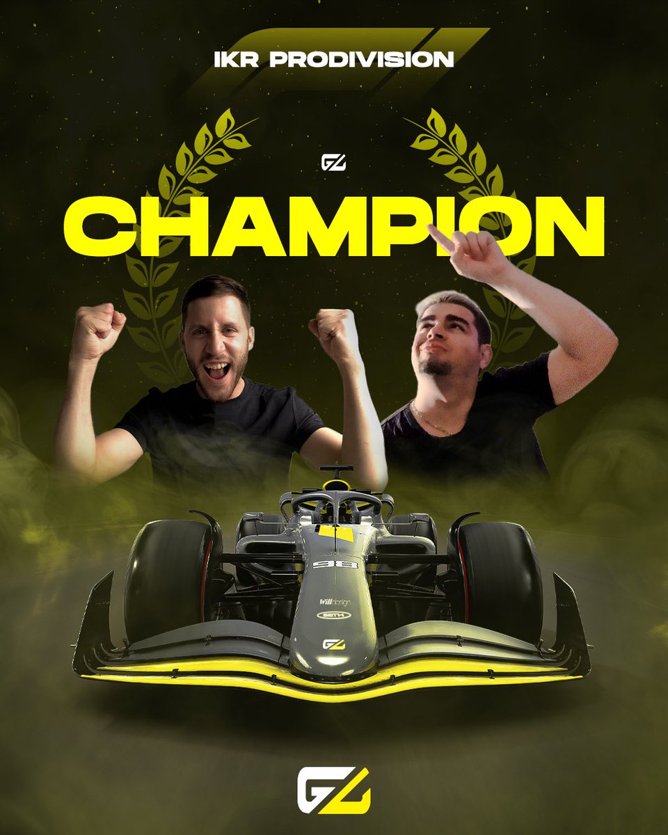 G_Ligue_Esports's tweet photo. #F1PS #eSports
La G ligue à l’immense joie de vous annoncer son 1er titre sur la scène européenne @IKRLeagueRacing 🏆
Félicitations à @GL_Mathieu, @GL_Grimbows et @GL_Thibault d’ouvrir cette fameuse armoire à trophée avec l’excitation qu’elle se remplisse de nouveau ! https://t.co/RL5ZZdu7PP