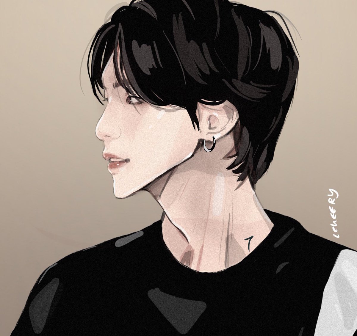 「namjoon , taehyung and yoongi all 3 artw」|lcheery | commissions openのイラスト