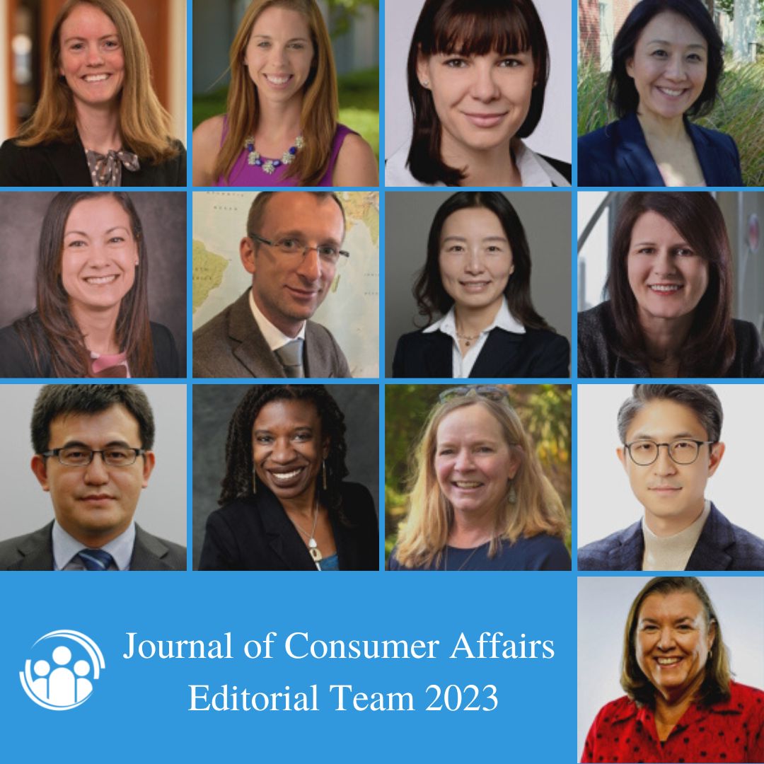 ACCI welcomes our 2023 editorial team for the Journal of Consumer Affairs. Welcome to the family! #ACCI
consumerinterests.org/jca-editorial-…