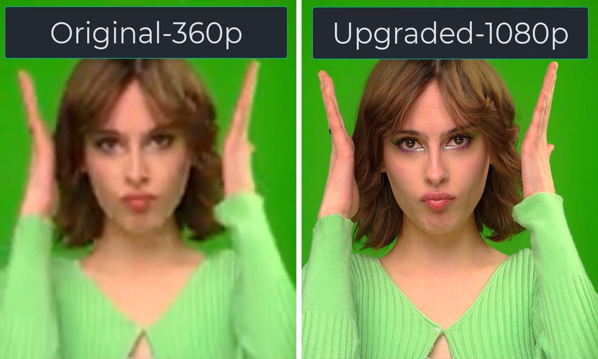 MehedyPro's tweet photo. @CNN @jaketapper @billmaher I will upscale improve enhance fix noisy blurry video to 1080p, 4k 60fps https://t.co/l2Rq5bwmMy
