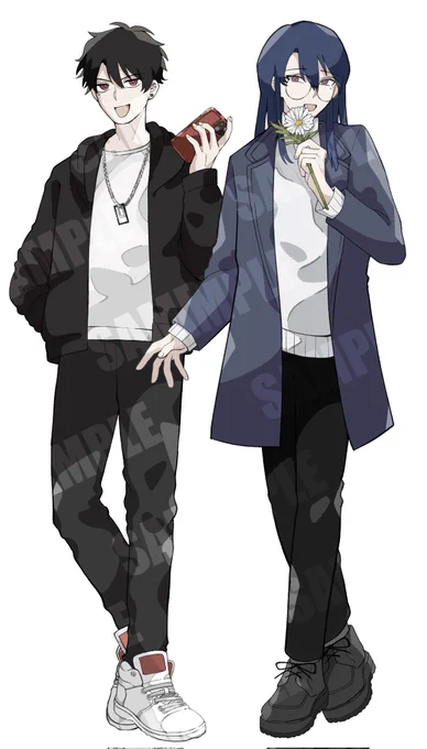 【お仕事】ご依頼いただいたオリキャラさんたちです!ありがとうございました 