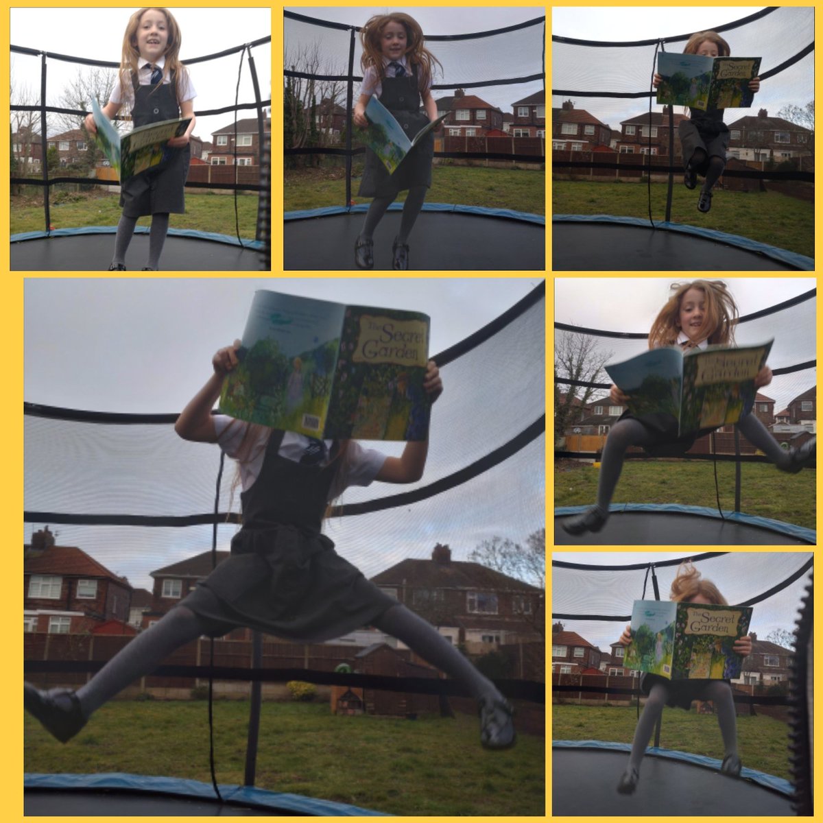 themightyskim's tweet photo. Reading on a trampoline has its challenges! @FPS_2_SuperDino @FairfieldPrimSc https://t.co/IqRW6bwbTa