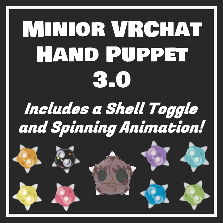 StarAtly's tweet photo. I've posted my first public 3D Model! It's a Minior Hand Puppet from Pokémon, and you can download it for free on my new Booth page :D
Please Share!
#VRChat #3DModel #3dmodeling #3D #booth_pm 

https://t.co/iKZxExLsMO https://t.co/oqROnDnJpH