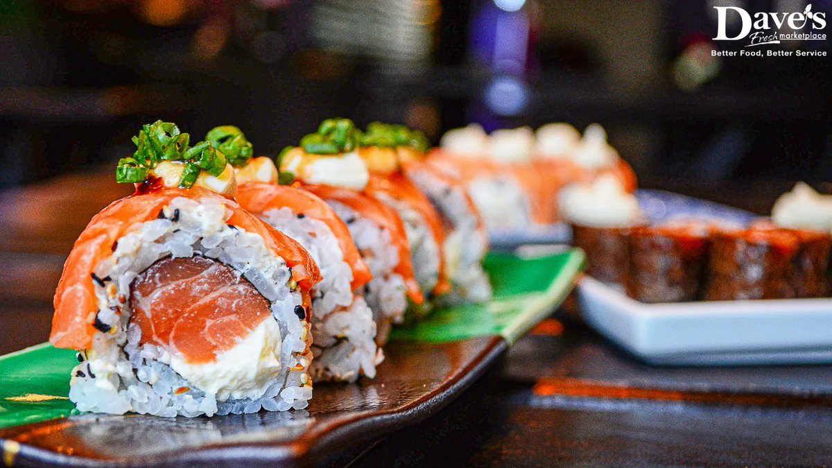 DavesMarketRI's tweet photo. Fresh Sushi is ideal during Lent - Great option for lunch or dinner! Made fresh all day - or ask for a customer roll! @afcsushi 🍣🥢 
.
#lentenspecials #lent #meatless #goodfood #sushi #fishonfridays #buyfresh  #buylocal #shopdaves #sushi #foodiesofinsta #davesmarketplace https://t.co/9fAzQj1sCi