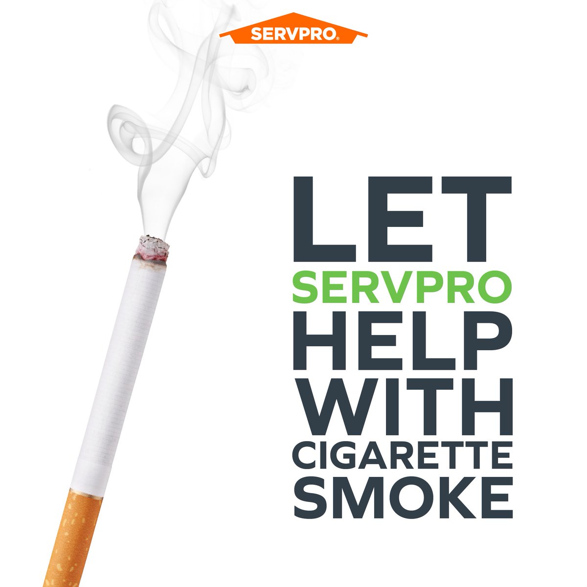 Cigarette smoke smell can linger around in your home or car. SERVPRO has trained technicians and specialized equipment to remove odors left behind by tobacco smoke.