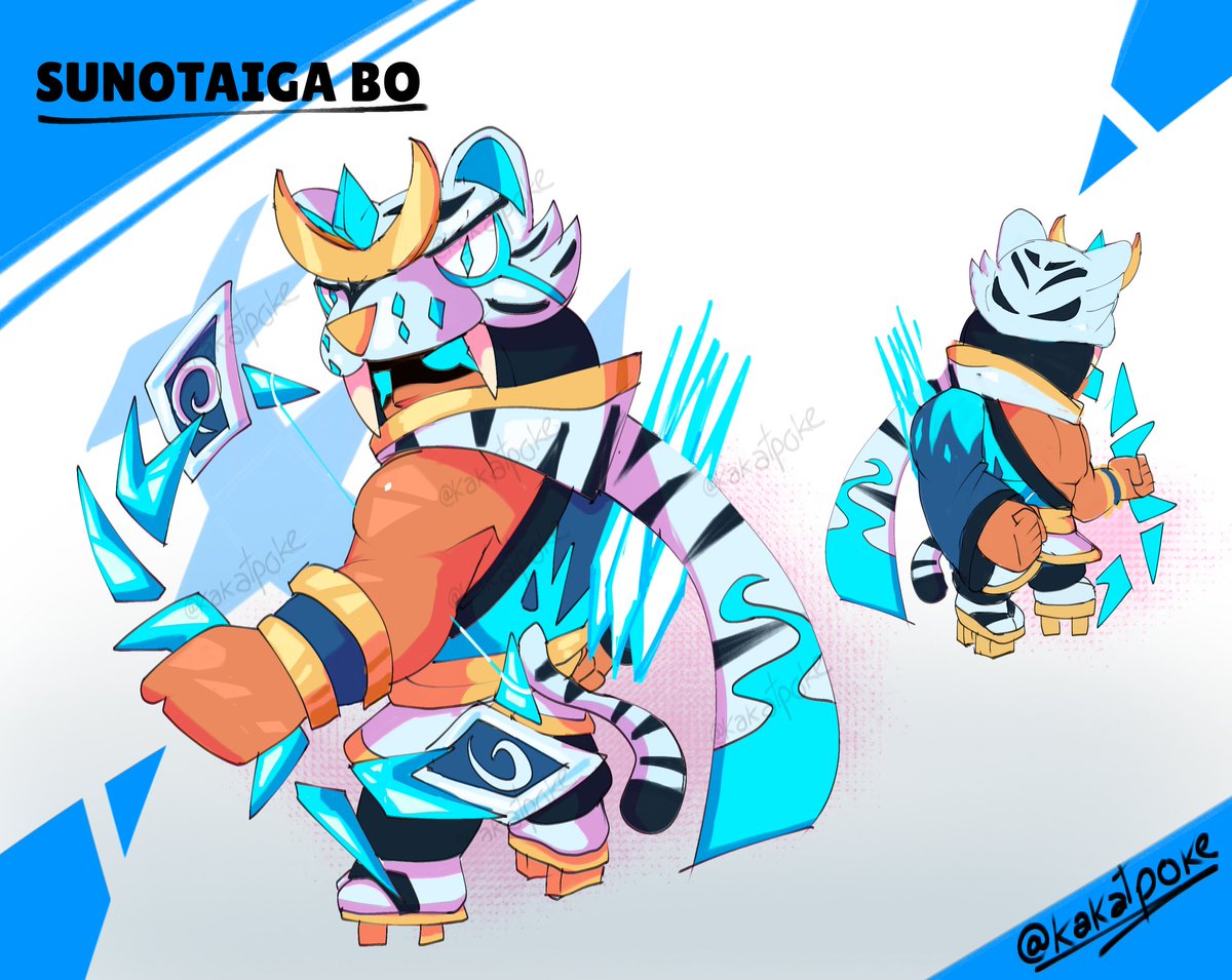 kakatpoke's tweet photo. Meet the two new members of Ayakashi Clan! 💮👹

Completing sets # 1

#BrawlStarsArt #BrawlStars https://t.co/rZ1kkJr2fB