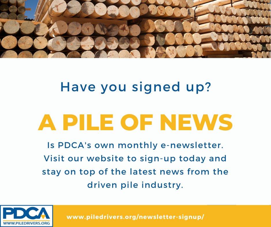 Pile Driving Contractors Association tweet media