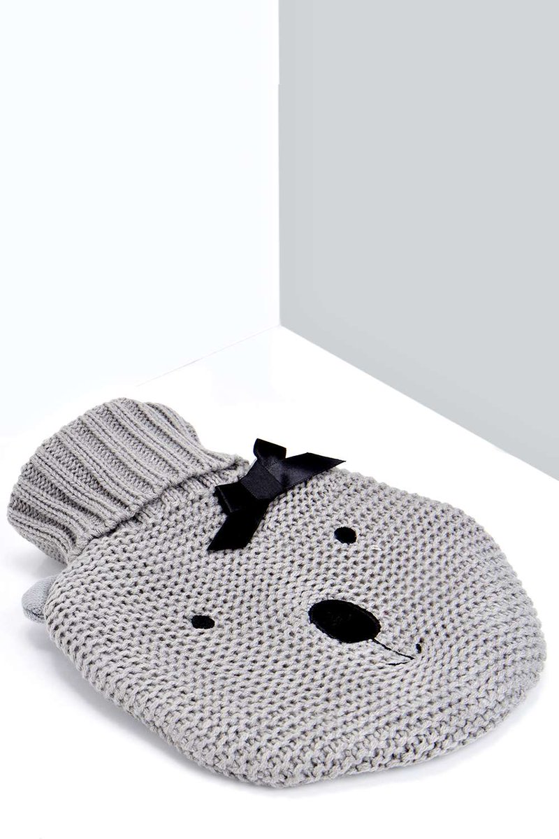Knitted Hot Water Bottle grey fashionexplorer.com.au/t/c2Qc #fashion