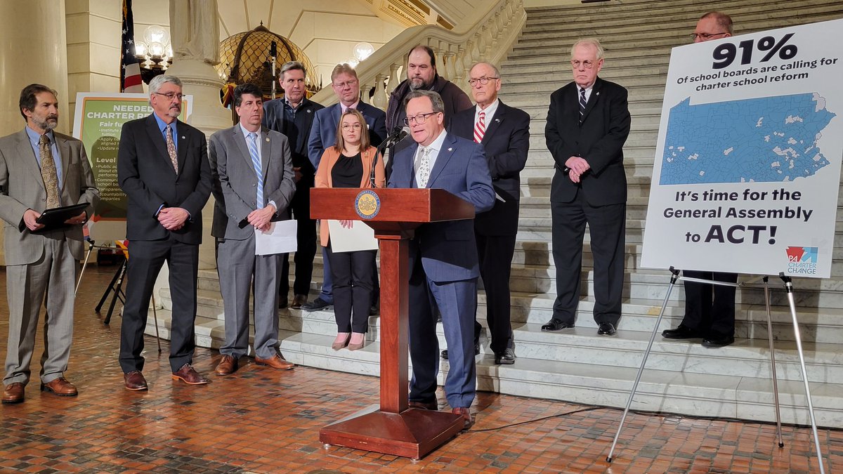 PSBA President David Schaap points out that PSBA is not advocating for the elimination or abolishment of charter schools in PA, but calling instead for fair funding and greater accountability.