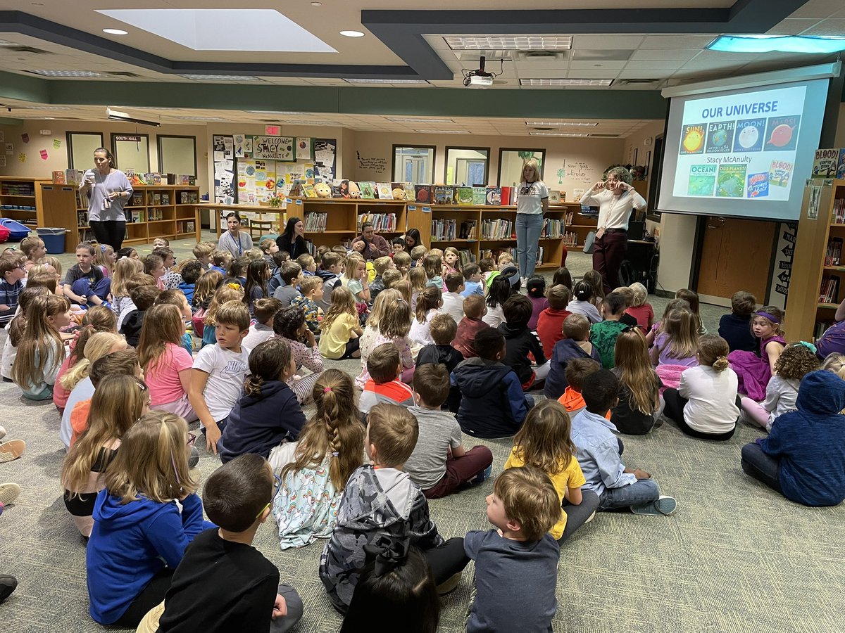 Thank you <a href="/stacymcanulty/">Stacy McAnulty</a>  for visiting us today!