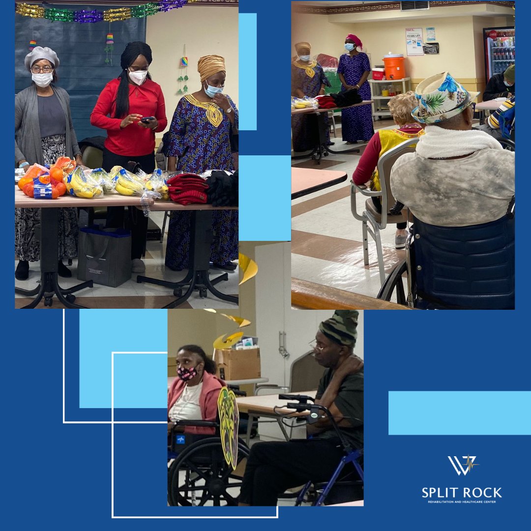 It was a blessing to have the Morris Park Baptist Church visit our community this past weekend! They brought joy and kindness to our residents by providing them with various gift items.

#SplitRockRehab #rehabilitation #nursing #healthcare #gifts #MorrisPark #baptistchurch