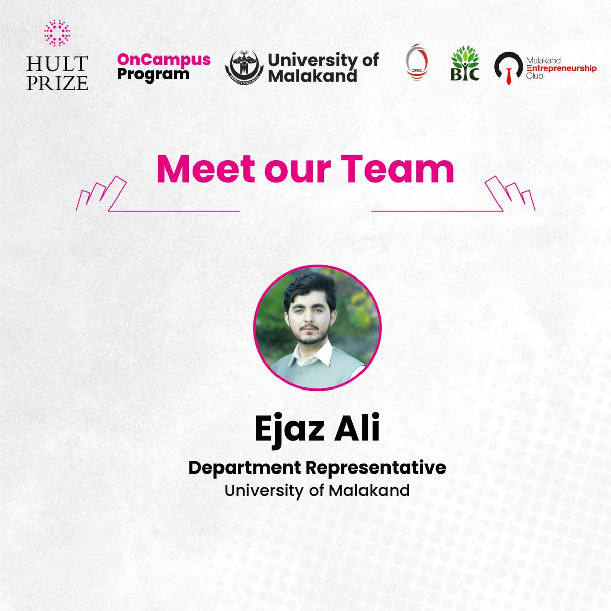 HultPrize8UoM's tweet image. Meet our team 
Bilal Khan,Ejaz Ali, inayat Ullah Khan durani and Saad Musharraf mian 
#OnCampusProgram #hultprize2023  #HultPrize8UoM #EventsOrganizer