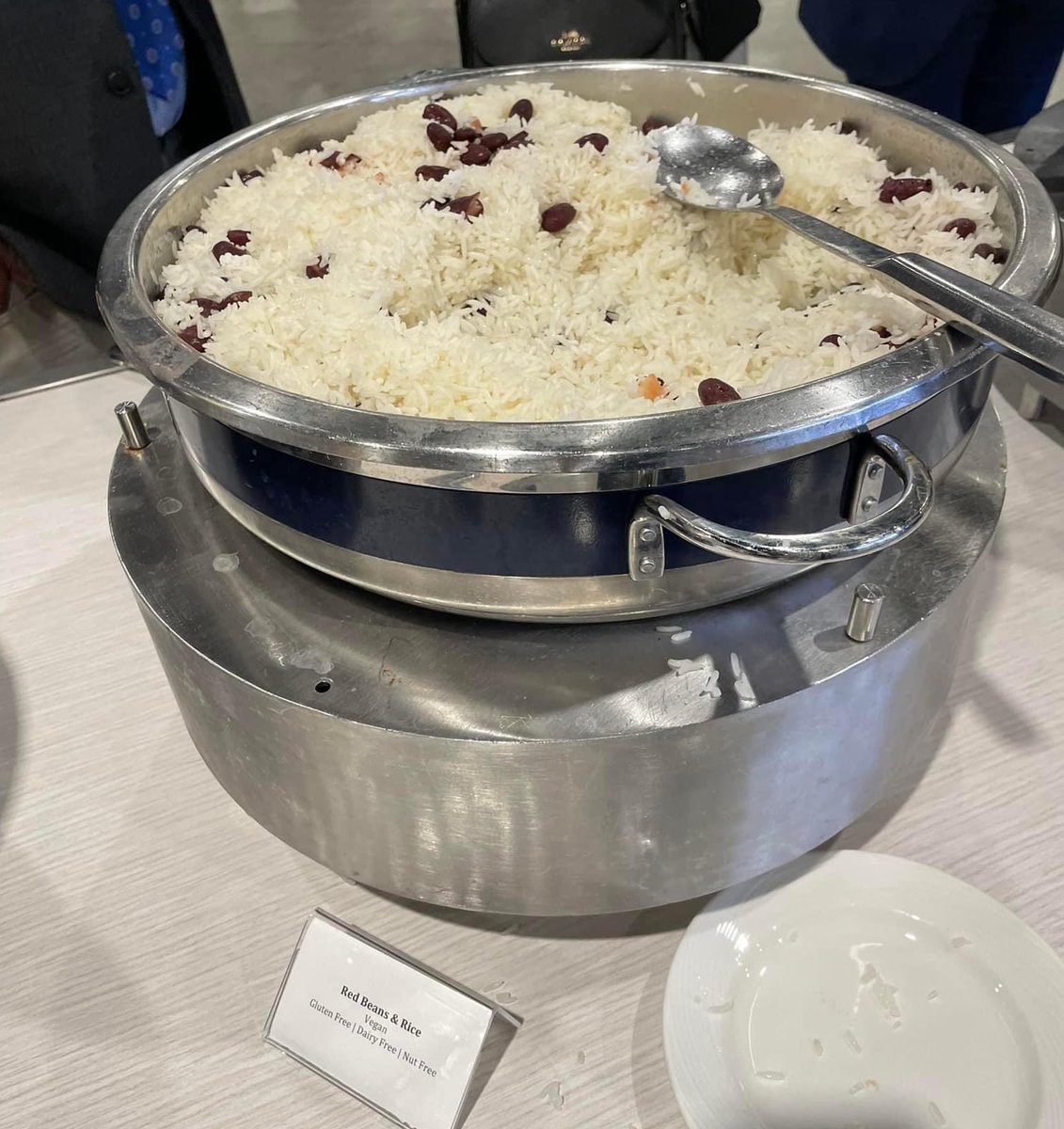 I just know that doesn’t say “Red beans &amp; Rice.