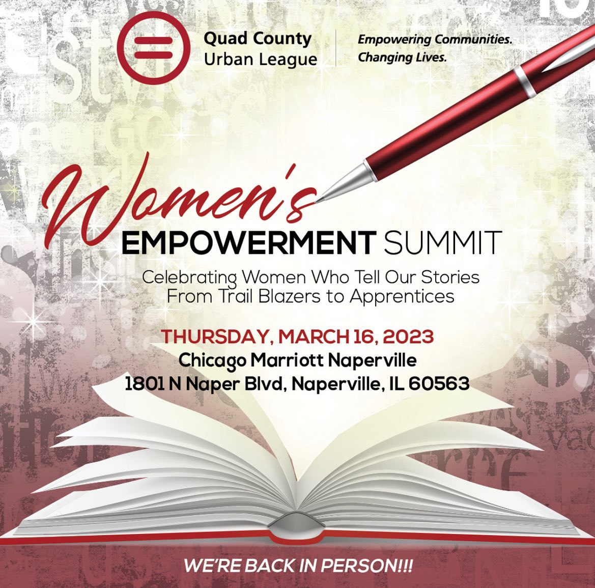 DunhamFdn's tweet image. Quad County Urban League's Women's Empowerment Summit is back in person. To sign-up, visit: qcul.org/events/2023-wo…