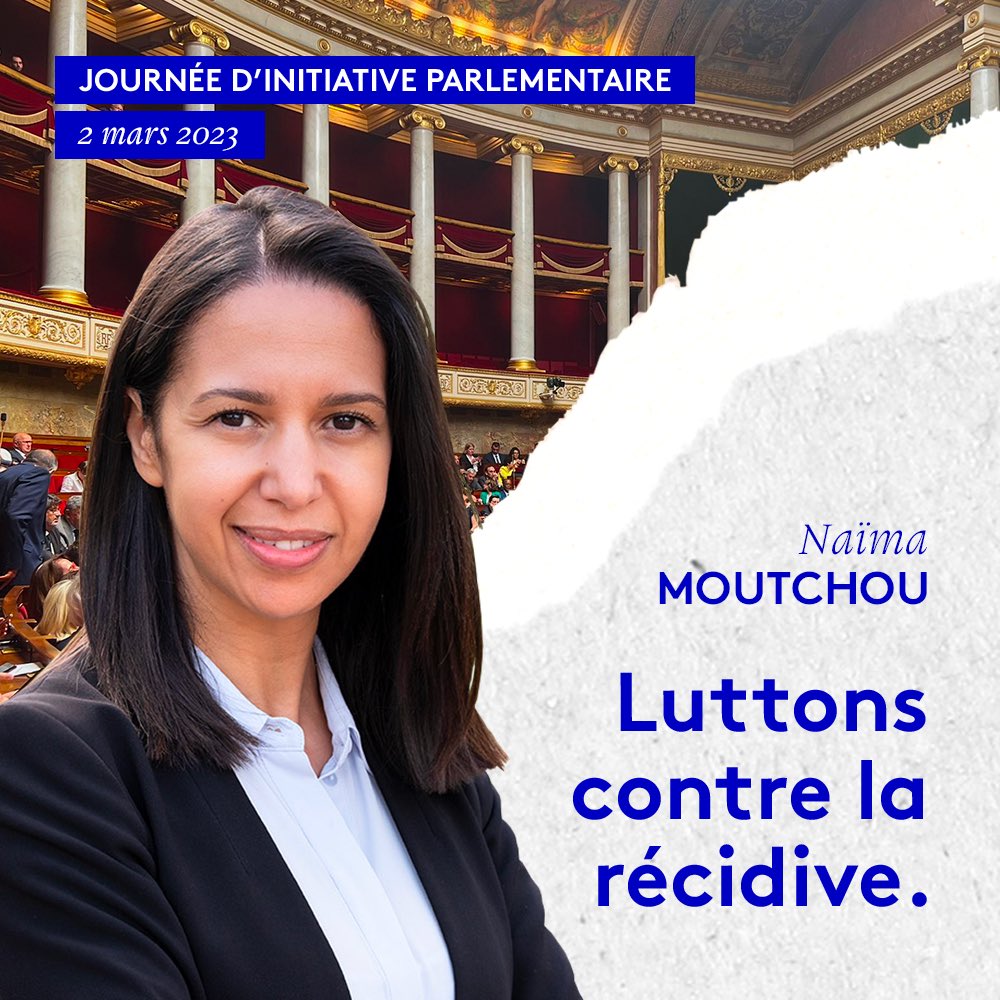 JeunesEdouard's tweet photo. #PPLHorizons | Le 2 mars prochain se tiendra la Journée d’initiative parlementaire du groupe @Horizons_AN. @NaimaMoutchou y défendra une proposition de loi visant à mieux lutter contre la récidive.
On vous explique ⤵️ https://t.co/heO5auwfGB