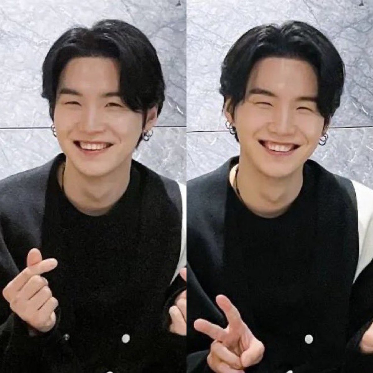 Frances39411513's tweet photo. Yoongis gummy smile is the most healing thing.🥹
#SUGA #DevilsDeal @BTS_twt https://t.co/1CRPUvVzVV