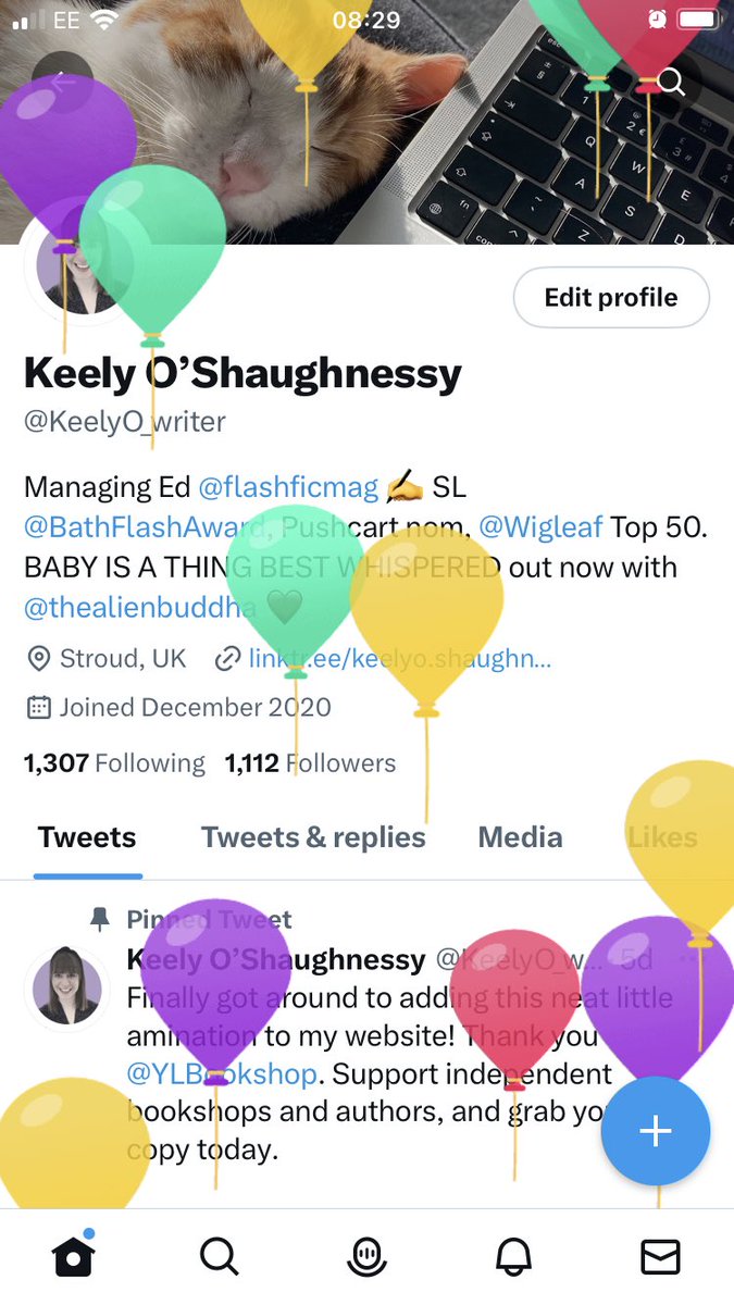 It’s my balloons day today and I’ve had a wonderful time visiting old buildings, libraries, shopping, drinking bubble tea and eating cake. 

If anyone wants to make my day even better please, talk about or buy a copy of my book. ❤️amazon.com/Baby-Thing-Whi…