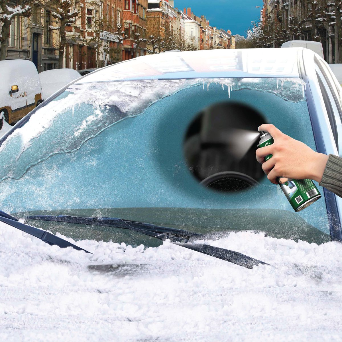 XynythCorp's tweet photo. 3. 🛢 Shake can well 
4. ☝️ Hold can upright 10-14" away from the ice
5. 🧴  Push spray button and apply product directly onto the ice. https://t.co/R2T3G5Plvg