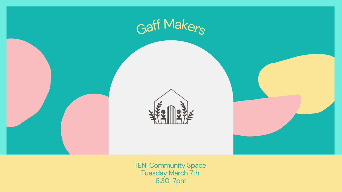 a4sounds's tweet photo. Have you ever thought about how you make yourself feel at home? 

You are invited to join a new collaborative research project Gaff Makers by visual artist Alisha Doody in collaboration with Lilith Ferrerya-Carroll  and Lisa Crowne.

Sign Up: https://t.co/c9jk6Sbz47 https://t.co/rki7P0ss6r