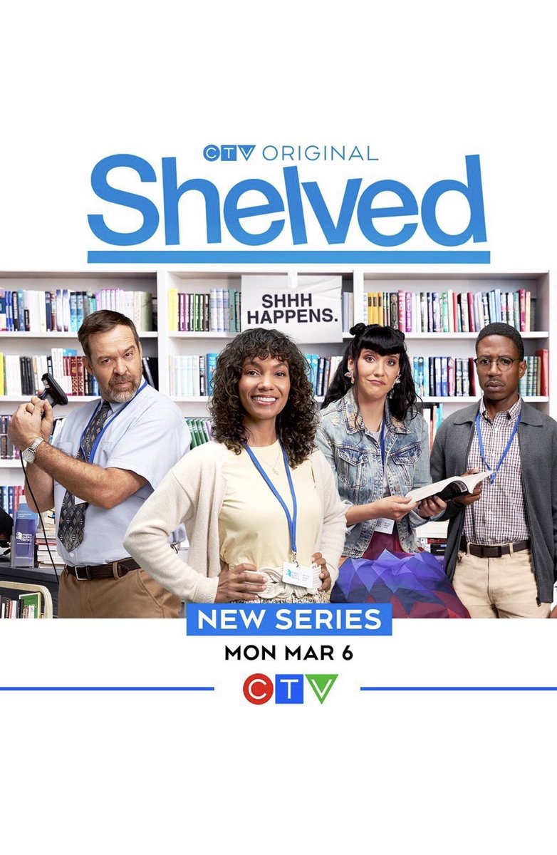 Sheila, meet world. World, meet Sheila ✨ 7 days til @shelved_tv is on your screens! 9:30pm EST on @ctv. Geeeeeked ❤️‍🔥 — #Shelved