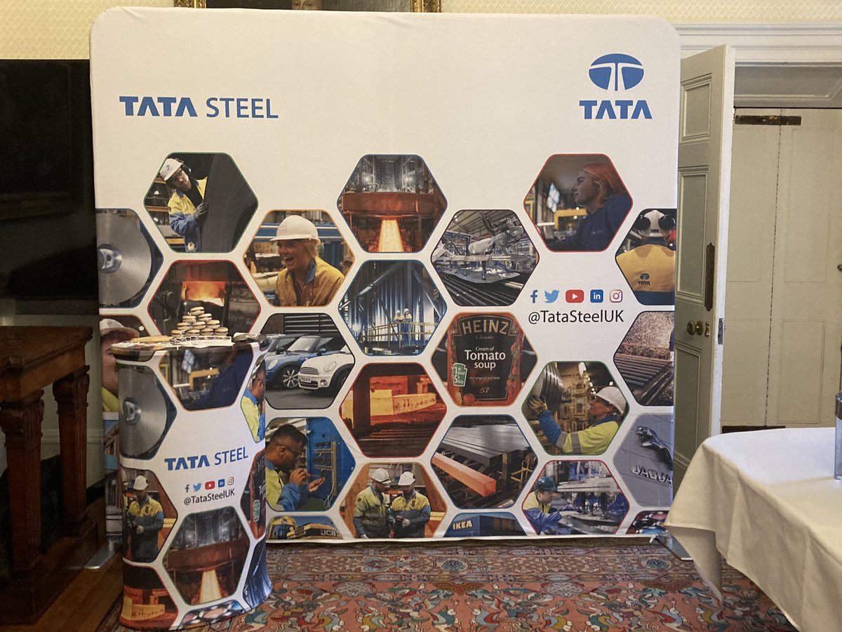 drlaurajbaker's tweet photo. All set up and ready for the 6th Ferrous Metallurgy Symposium sponsored by @TataSteelUK. Looking forward to learning about the cutting edge postgraduate research supporting the UK steel industry @iom3 #metallurgy6 #steel https://t.co/n2vbQLDl7s