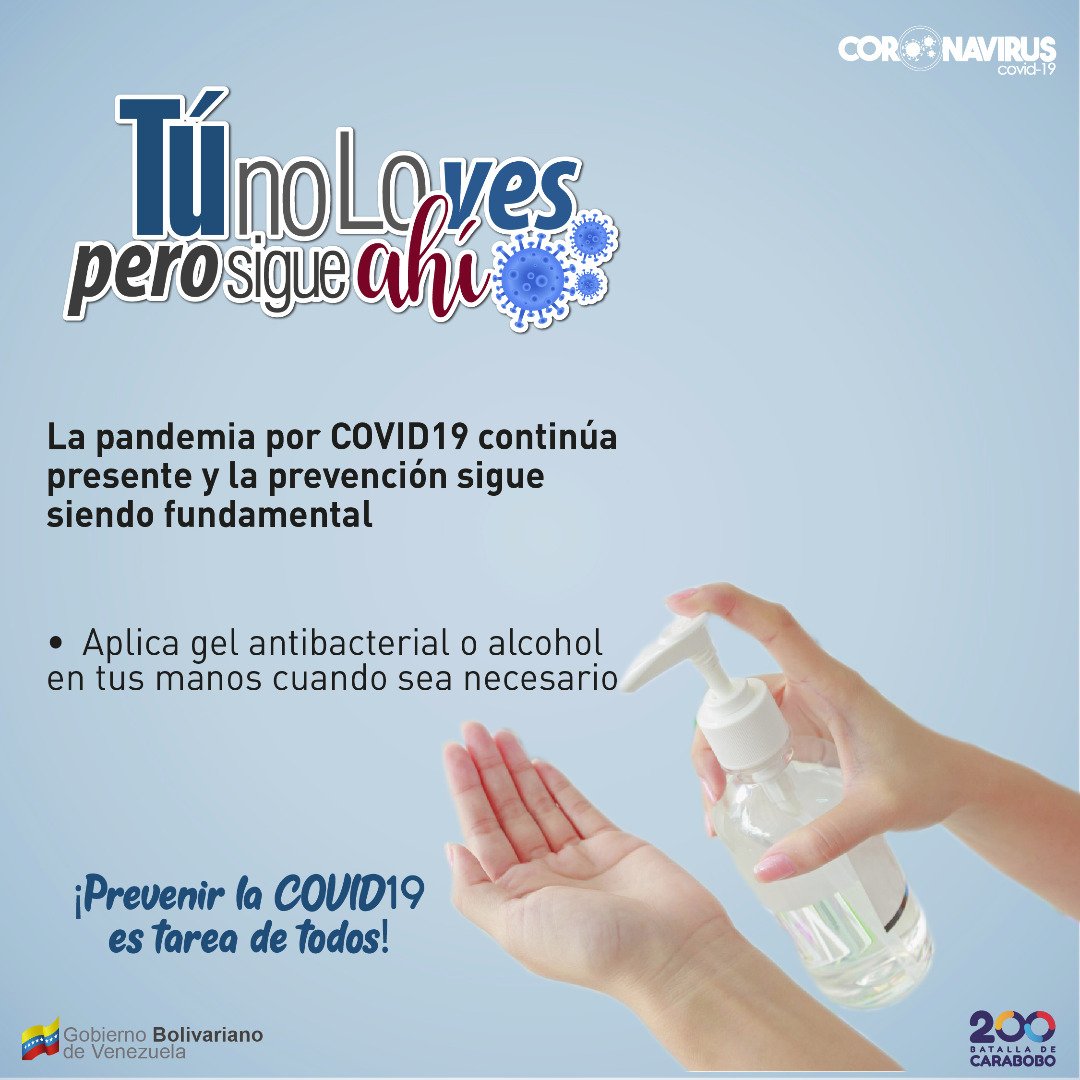 mippci_ven's tweet photo. ¡Cuidémonos! 😷🦠

Los contagios por COVID-19 han disminuido considerablemente en estos meses, sin embargo sigue presente entre nosotros así como otros virus. Recordemos que la prevención es la clave para evitar enfermedades. 
#27FRebelionAntimperialista https://t.co/oqhbsjas2y